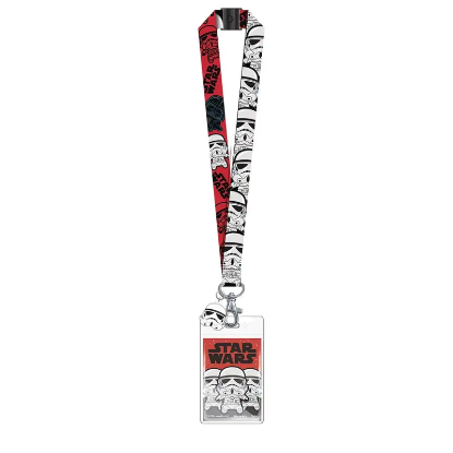 Picture of Star Wars Stormtooper Lanyard With Stromtrooper Soft Touch Dangle