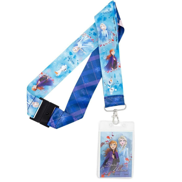 Picture of Disney Frozen II Elsa & Anna Spirit of Nature Lanyard With ID Holder