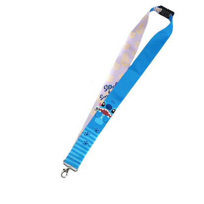 Picture of Disney Stitch Deluxe Blue Lanyard With Card Holder