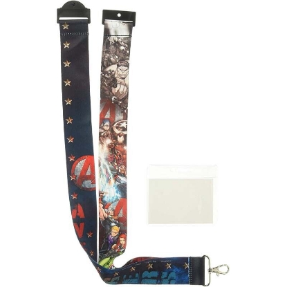 Picture of Marvel  Avengers Assemble Deluxe Lanyard With Card Holder