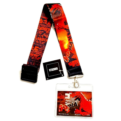 Picture of Godzilla Deluxe Lanyard With Card Holder