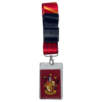 Picture of Harry Potter Gryffindor Deluxe Lanyard With ID Holder