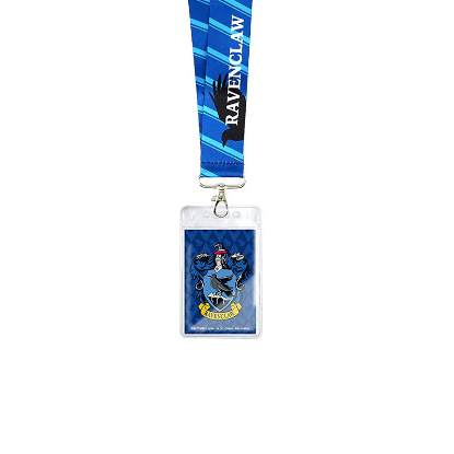 Picture of Harry Potter Ravenclaw Crest Deluxe Blue Lanyard With Card Holder
