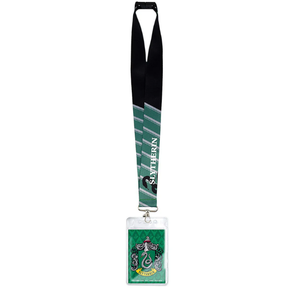 Picture of Harry Potter Slytherin Deluxe ID Badge Lanyard