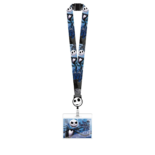 Picture of Nightmare Before Christmas Jack Skellington Lanyard With Zip Lock Card Holder