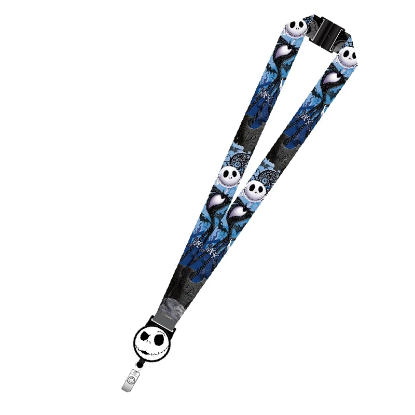 Picture of Nightmare Before Christmas Jack Skellington Lanyard With Zip Lock Card Holder