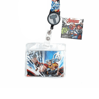Picture of Marvel Thor Lanyard with Zip Lock Card Holder