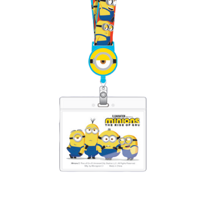 Picture of Universal Minions Lanyard With Retractable Card Holder
