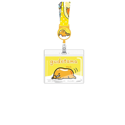 Picture of Sanrio Gudetama Lanyard With Retractable Card Holder