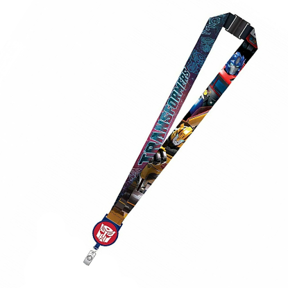 Picture of Transformers Lanyard with Retractable ID Badge Card Holder