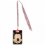 Picture of Disney Mickey Mouse Character Head  Deluxe Lanyard With PU Card Holder