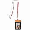 Picture of Disney Mickey Mouse Character Head  Deluxe Lanyard With PU Card Holder