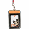 Picture of Disney Mickey Mouse Character Head  Deluxe Lanyard With PU Card Holder