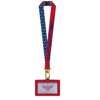 Picture of DC Comics Wonder Woman Symbol Lanyard With PU Card Holder