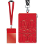 Picture of Disney Minnie Mouse Deluxe Lanyard With Passport Holder Red