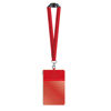 Picture of Disney Minnie Mouse Deluxe Lanyard With Passport Holder Red