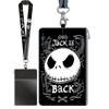 Picture of The Nightmare Before Christmas Jack Skellington Head Lanyard With Passport Holder