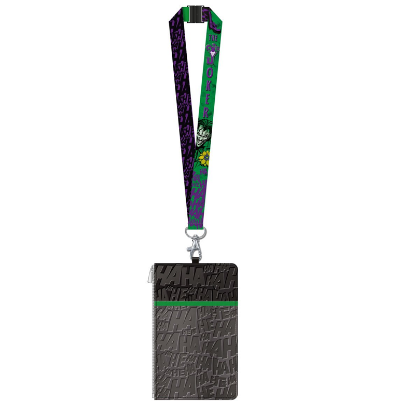 Picture of DC Comics Joker Deluxe Lanyard With Passport Holder