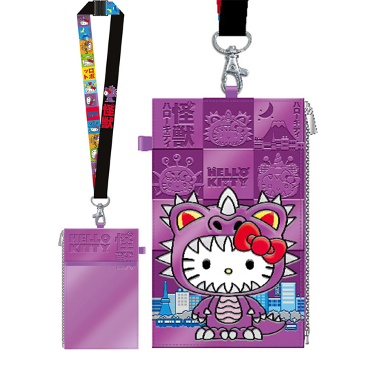 Picture of Hello Kitty Kaiju Deluxe Lanyard With Passport Holder