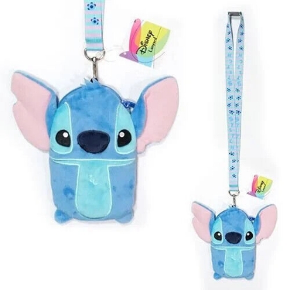 Picture of Disney Stitch Deluxe Lanyard With Pouch Card Holder