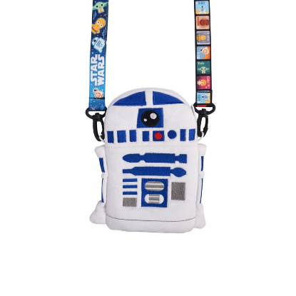 Picture of Star Wars R2-D2 Deluxe Travel Lanyard With Zipper Pouch Card Holder  25 Inch Strap