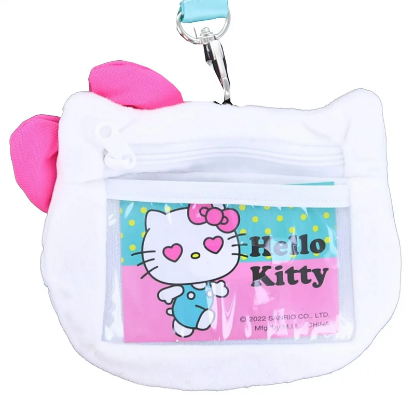 Picture of Hello Kitty Deluxe Lanyard With Pouch Card Holder