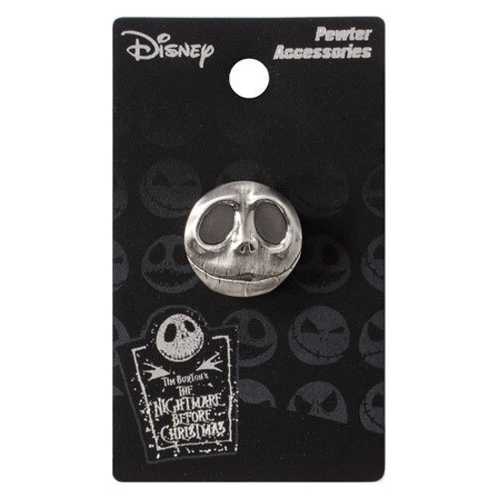 Picture of Nightmare Before Christmas Jack Smiling Head Pewter Lapel Pin