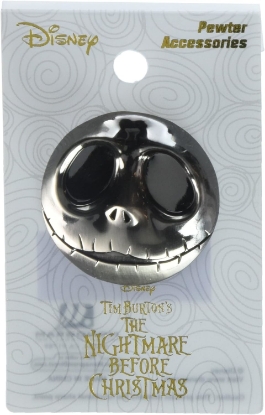 Picture of Nightmare Before Christmas Jack Smiling Head Pewter Lapel Pin