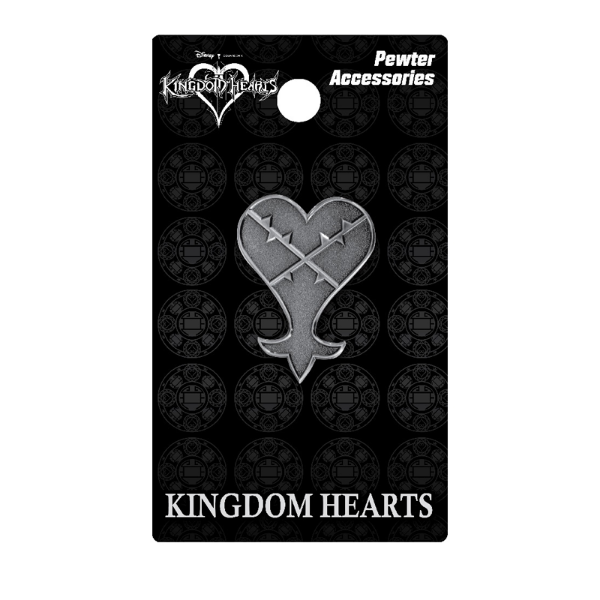 Picture of Disney Kingdom Hearts Heartless Crest Pewter Lapel Pin
