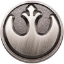 Picture of Star Wars Rebel Alliance Logo Pewter Lapel Pin