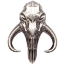 Picture of Star Wars The Mandalorian Mythosaur Signet Pewter Lapel Pin