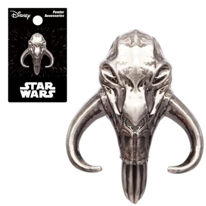 Picture of Star Wars The Mandalorian Mythosaur Signet Pewter Lapel Pin