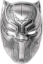 Picture of Marvel Black Panther Head Mask Pewter Lapel Pin