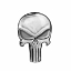 Picture of Marvel Comics The Punisher Logo Pewter Lapel Pin