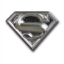 Picture of Dc Comics Superman Logo Pewter Lapel Pin Silver Grey