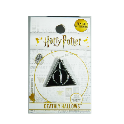 Picture of Harry Potter Deathly Hallows Crest Pewter Lapel Pin