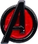 Picture of Marvel Avengers Color Logo Pewter Lapel Pin