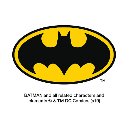Picture of DC Comics Batman Colored Logo Pewter Lapel Pin