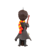 Picture of Harry Potter Harry Holding Magic Broom 3D Foam Bag Clip