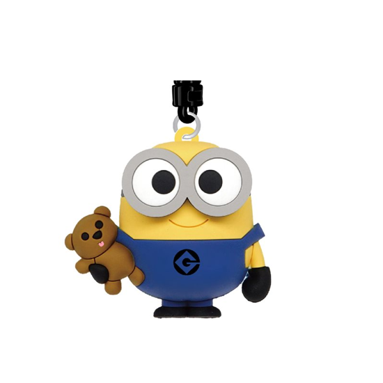 Picture of Universal Minions Bob with Teddy Bear 3D Foam Bag Clip