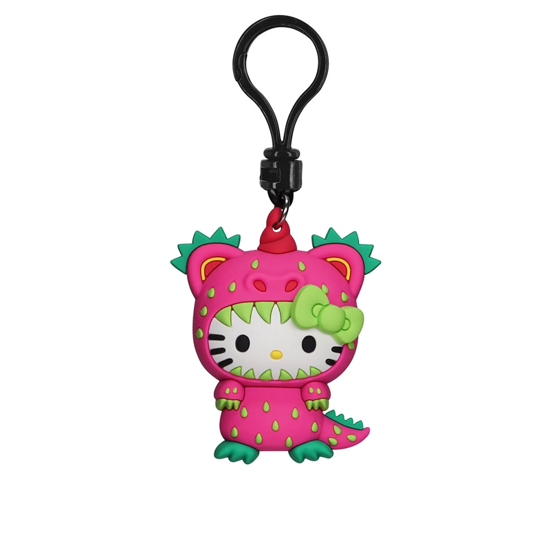 Picture of Hello Kitty Strawberry Red Kaiju 3D Foam Bag Clip