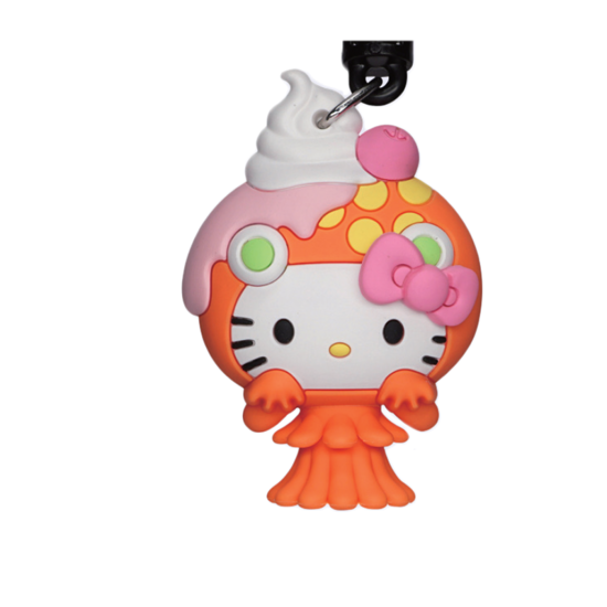 Picture of Hello Kitty Kaiju Orange Sundae 3D Foam Bag Clip