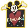 Picture of Disney  Mickey Mouse L'Amour! Soft Touch Magnet