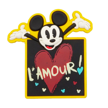 Picture of Disney  Mickey Mouse L'Amour! Soft Touch Magnet