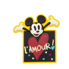 Picture of Disney  Mickey Mouse L'Amour! Soft Touch Magnet