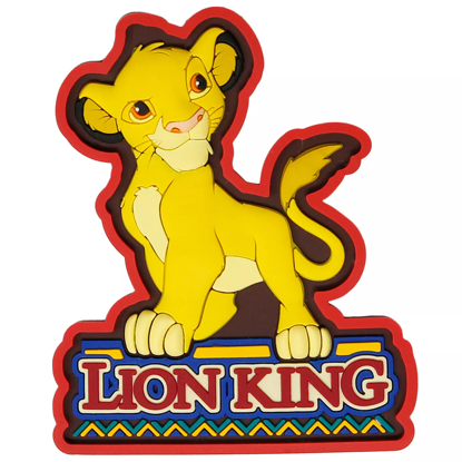 Picture of Disney Lion King Simba Soft Touch Magnet Orange