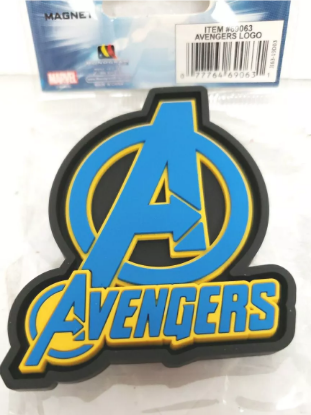 Picture of Marvel Avengers Logo Soft Touch PVC Magnet