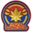 Picture of Marvel Classic Captain Marvel Logo Soft Touch PVC Magnet