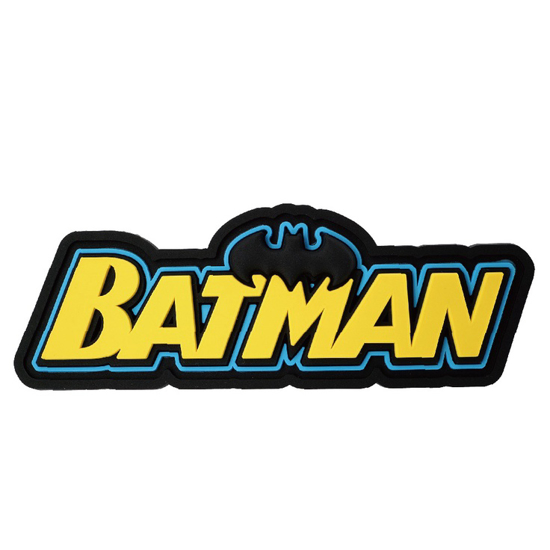 Picture of Dc Comics Batman Logo With Name Soft Pvc Magnet