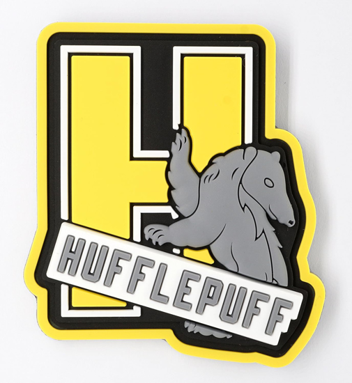 Picture of Harry Potter House Pride Hufflepuff Badge Pvc Soft Touch Magnet